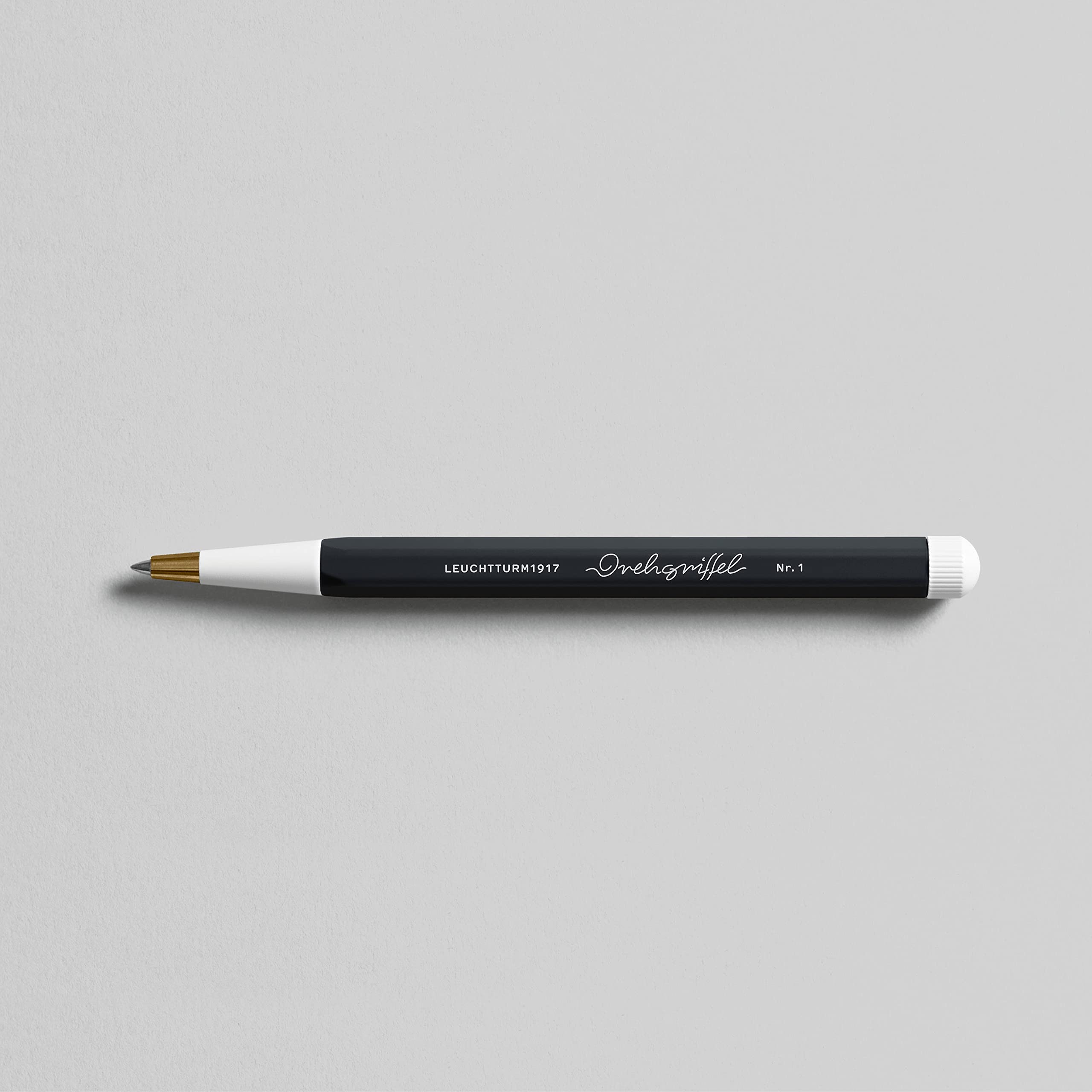 Drehgriffel Writing Pen (Black) - Gel Pen with Black Ink Included