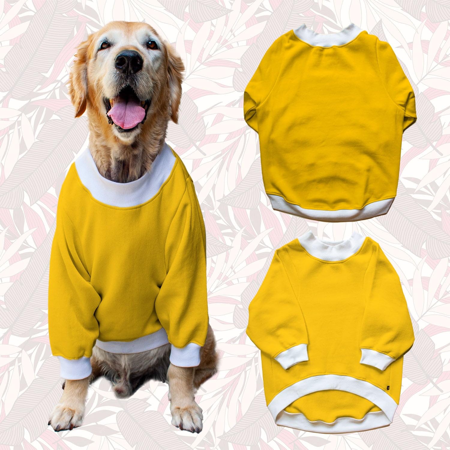 See full amazon price history chart for Ruse Basics Crafty Crew Neck Full Sleeve Plain Sweatshirt For Dogs. (Christmas Yellow/S), 1 count Ruse Basics Crafty Crew Neck Full Sleeve Plain Sweatshirt For Dogs. (Christmas Yellow/S), 1 count (B0CRPDMMH3) Amazon Price History, Amazon Price Tracker