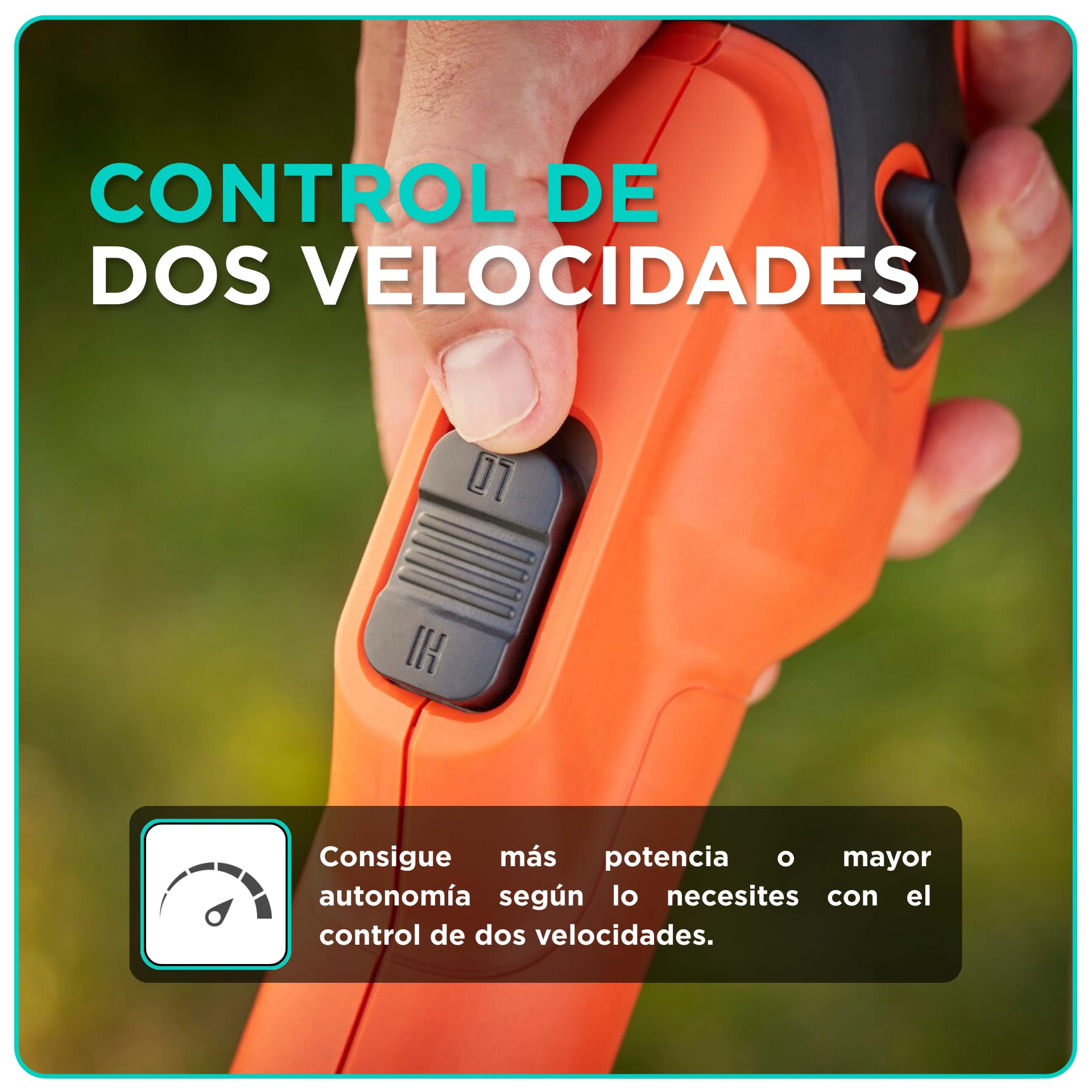 BLACK+DECKER Recortadora de césped inalámbrica 36V con batería y Cargador rápido - Ancho de Corte 33cm, Motor sin escobillas, alimentación automática de Hilo, Velocidad Variable - BCSTA536L1-QW