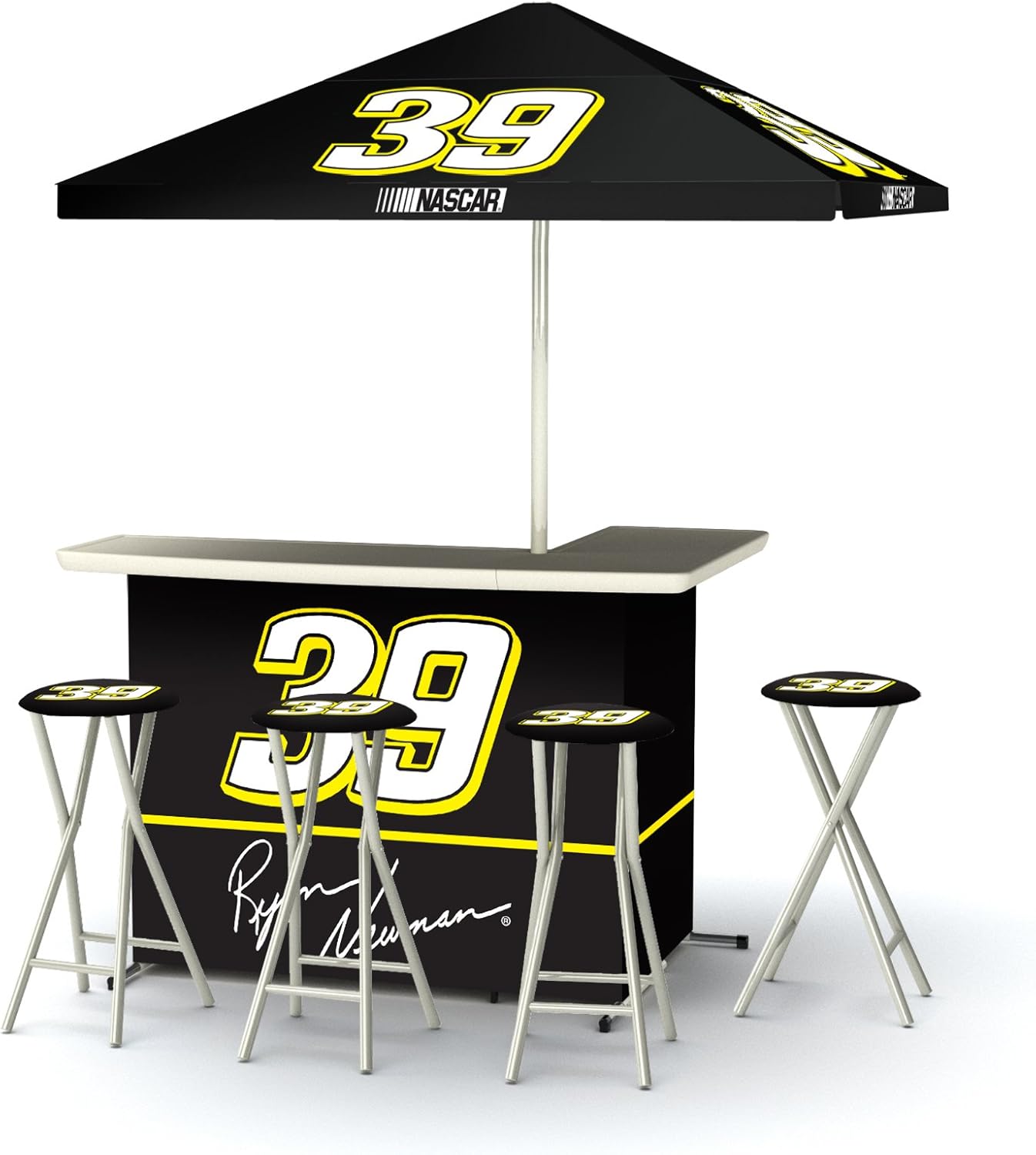 Best of Times Ryan Newman Standard Package Bar Sports Fan Barstools Sports