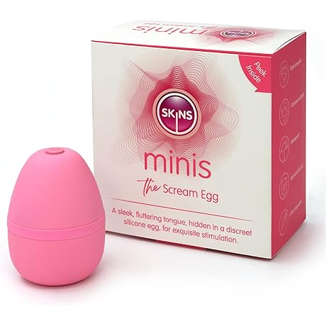 Skins Minis Sex Toys Scream Egg Vibrators; Skins Mini Clitoral Vibrator for Women™