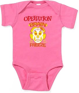 CafePress Operation Brain Freeze Cute Infant Bodysuit Baby Romper Dark