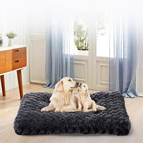 Miniatura 7 de Camas para perros pequeños, ultra suave y antideslizante, cama para gatos, suministros antiansiedad para perros y gatos pequeños, 16.92 x 11.02