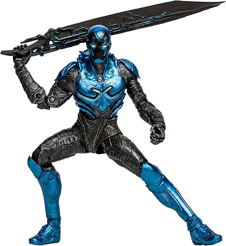 McFarlane Toys - Figura de acción DC Multiverse Blue Beetle (película de escarabajo azul) de 7 pulgadas