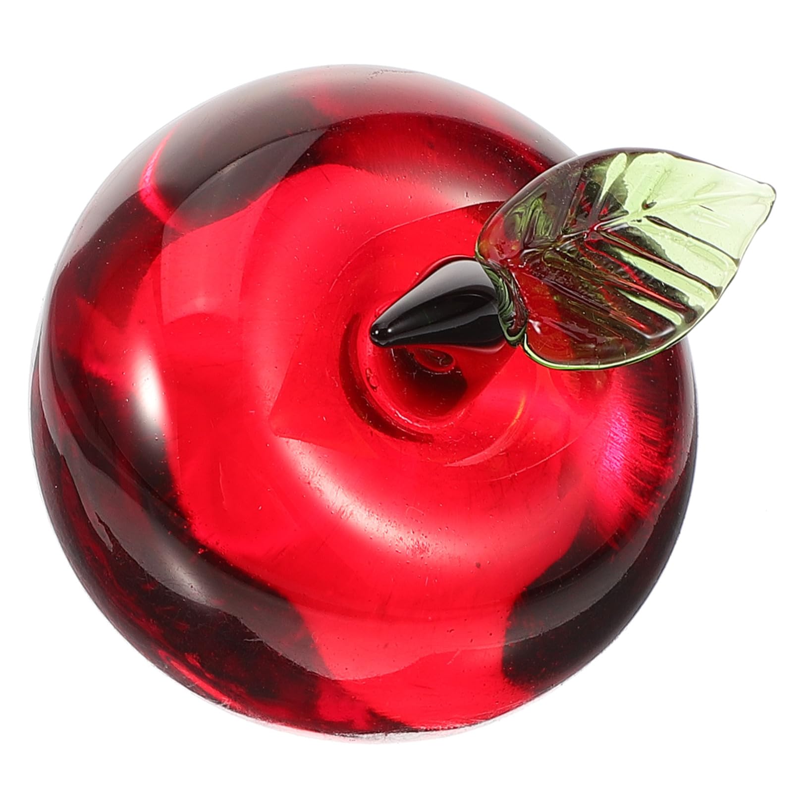 Crystal Fruit Figurine Desktop Adornment Decorative Crystal Fruit Ornaments Living Room Table Centre Decoration