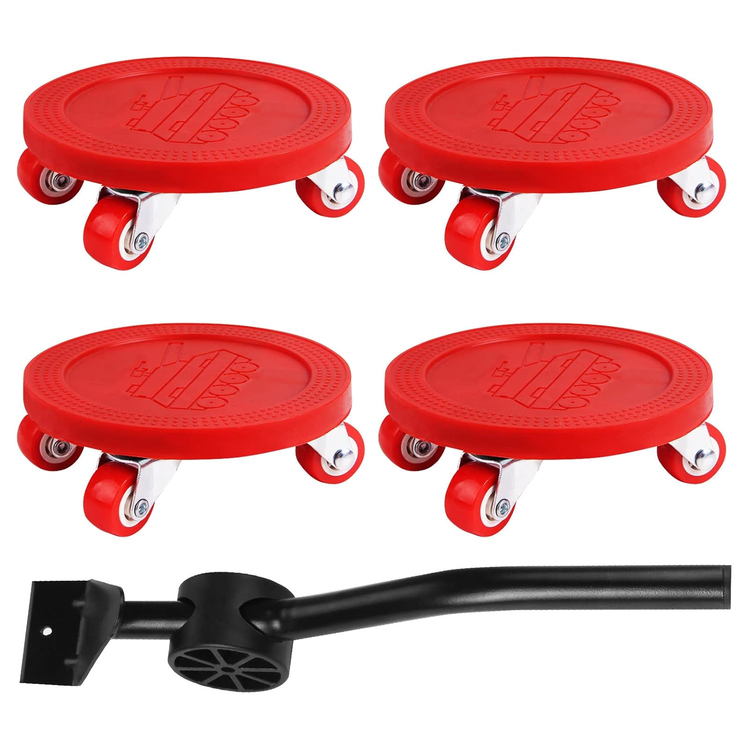 Furniture Mover Dolly with Lifter, 4 Wheel Furniture Dolly 780 LB Load