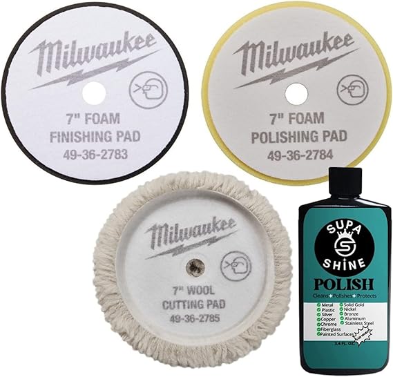 Milwaukee Buffer Polisher Car Buffers and Polishers Kit