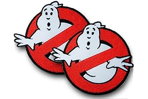 Movie Iron On/Sew On Embroidered Ghostbusters Costume Patch