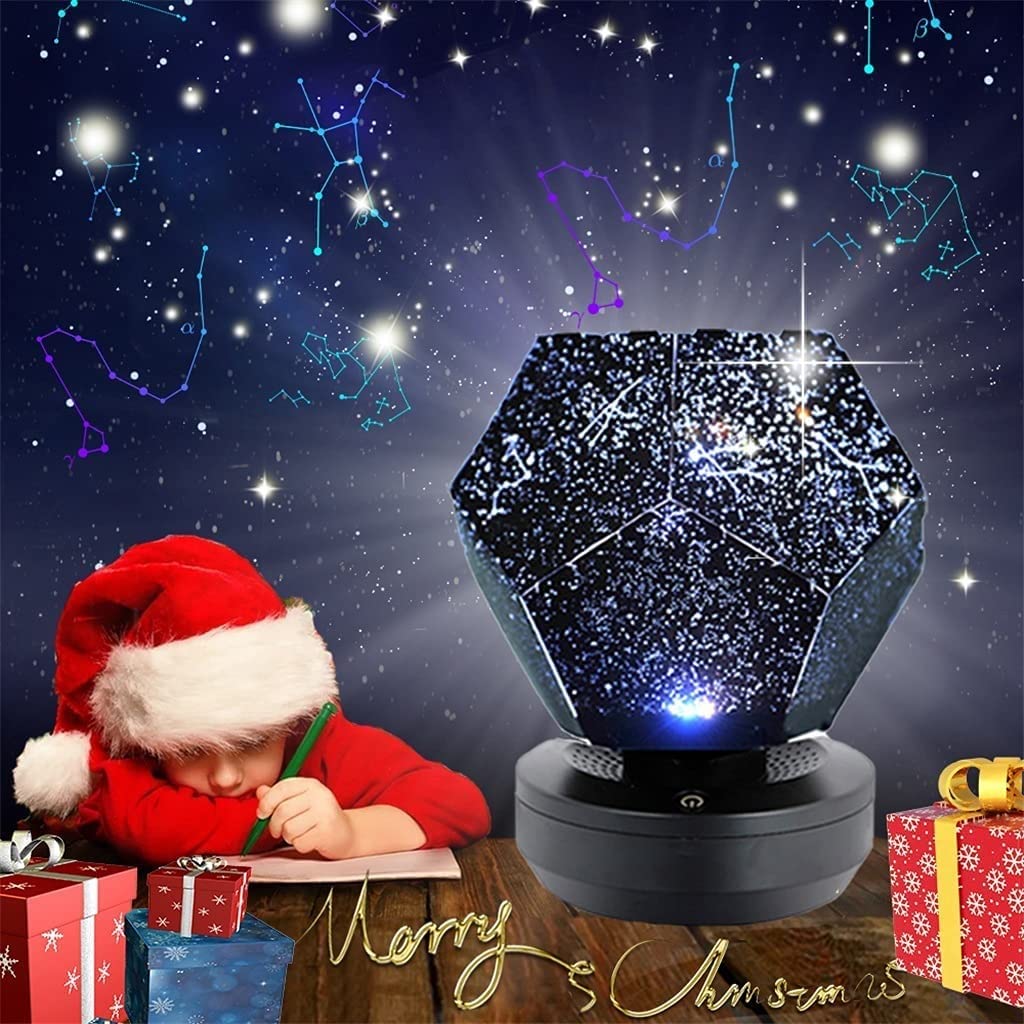 Star Projector Starry Sky Night Light Led Table Lamp Gift for Children Kids