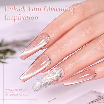 【from the nail】Over Lip Magnet Gel serie 5 Different Patterns Using Magnetic Gel Nails💅🧲How to Move