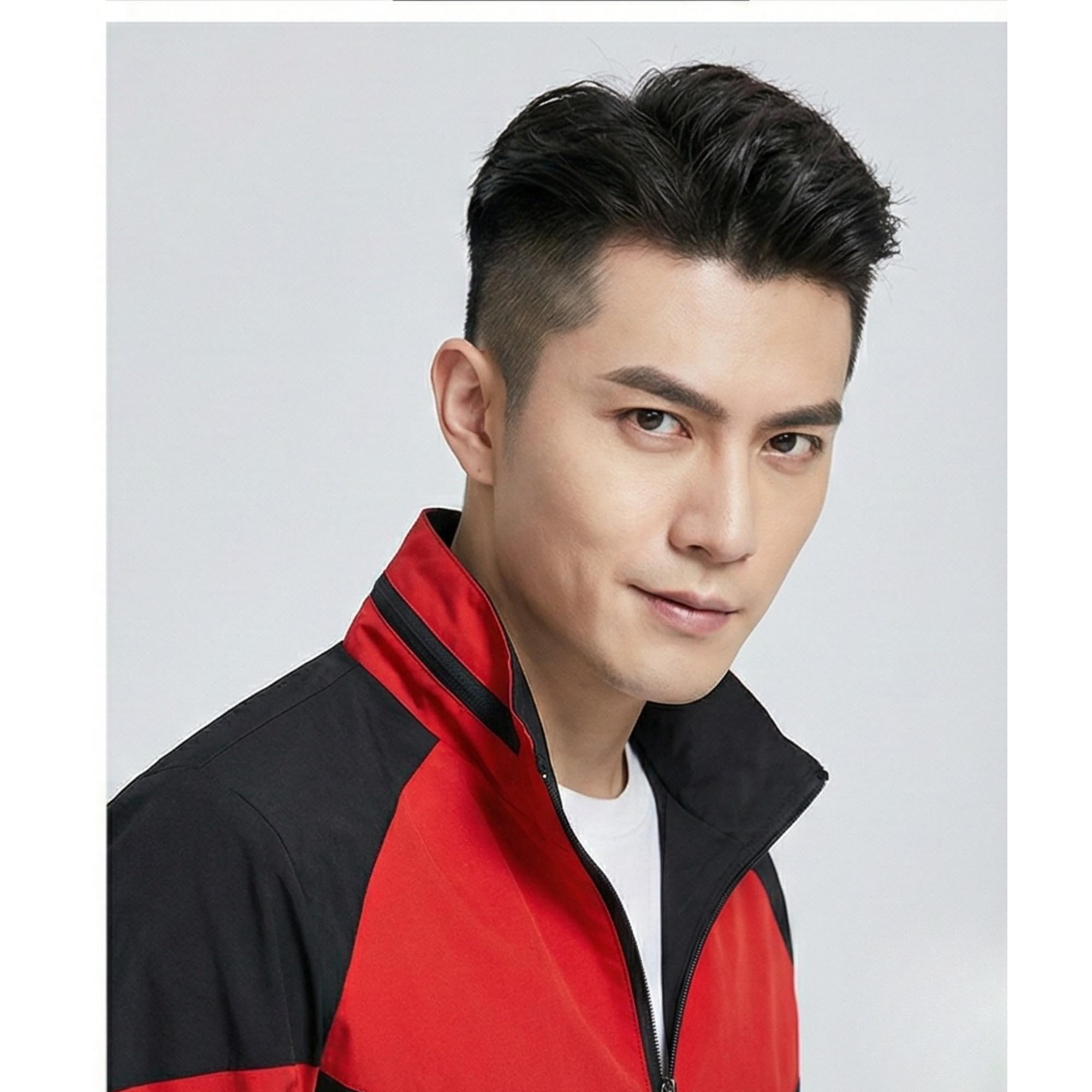 MIA FASHION Men's Ultra-Light Sun Protection Jacket | UPF 50+ Anti-Tan Summer Jacket | Biker Windcheater with Secure Zipper Pockets | Quick Dry & Cooling for Riding & Regular Fit (RED-L) 2