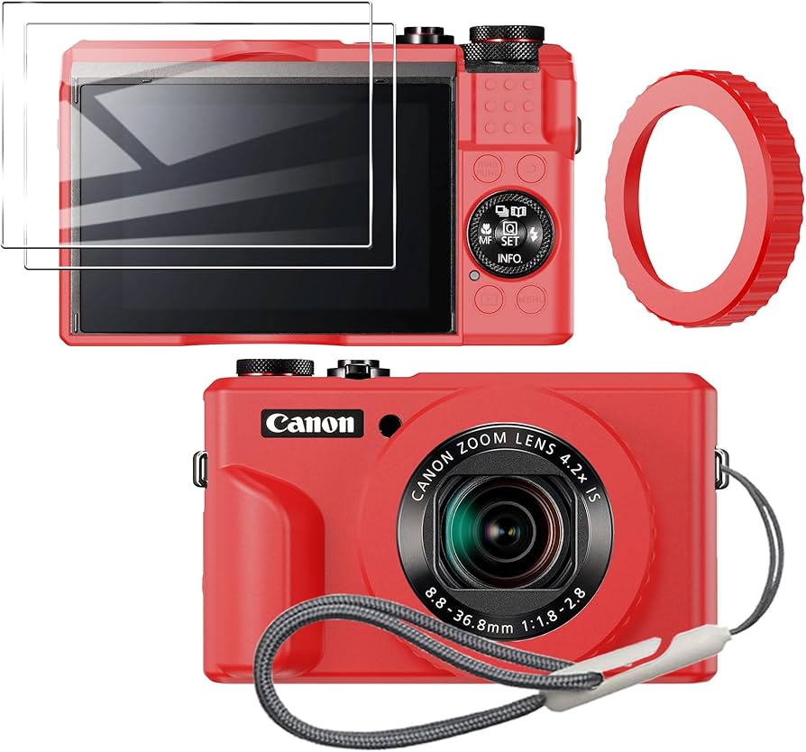Amazon.com : Case for Canon PowerShot g7x Mark ii Camera Removable