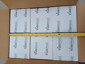 VidaWool Steinwolle Blöcke 15,2cm - 6er Pack Für Hydrokultur & Pflanzenwachstum