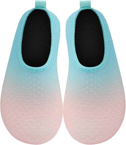 Miniatura 5 de Joinfree - Zapatos acuáticos de natación para niños y niñas, calcetines acuáticos de secado rápido, zapatos con sensación de pies descalzos para