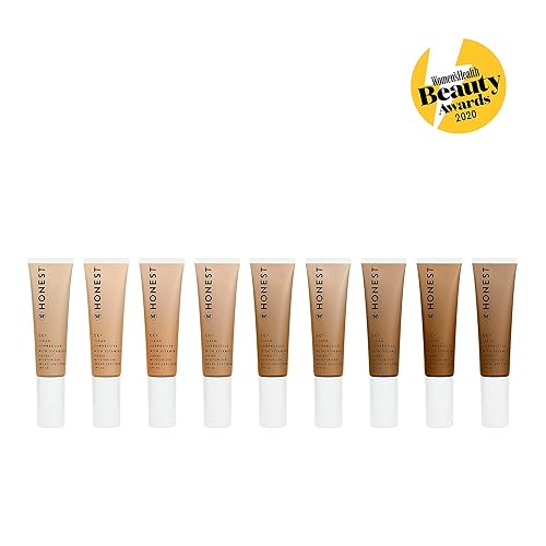 Miniatura 8 de Honest Beauty CCC Clean Corrective with Vitamin C Tinted Moisturizer  Mineral SPF 30  Vegano  libre de crueldad  Luz justa de alabastro 1 onza