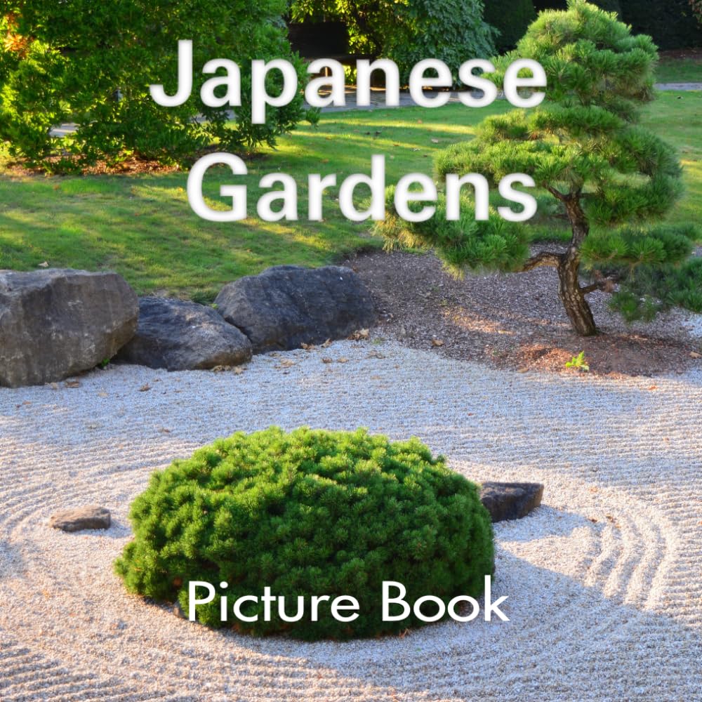 Japanese Gardens Picture Book: Dementia Picture Book for Seniors