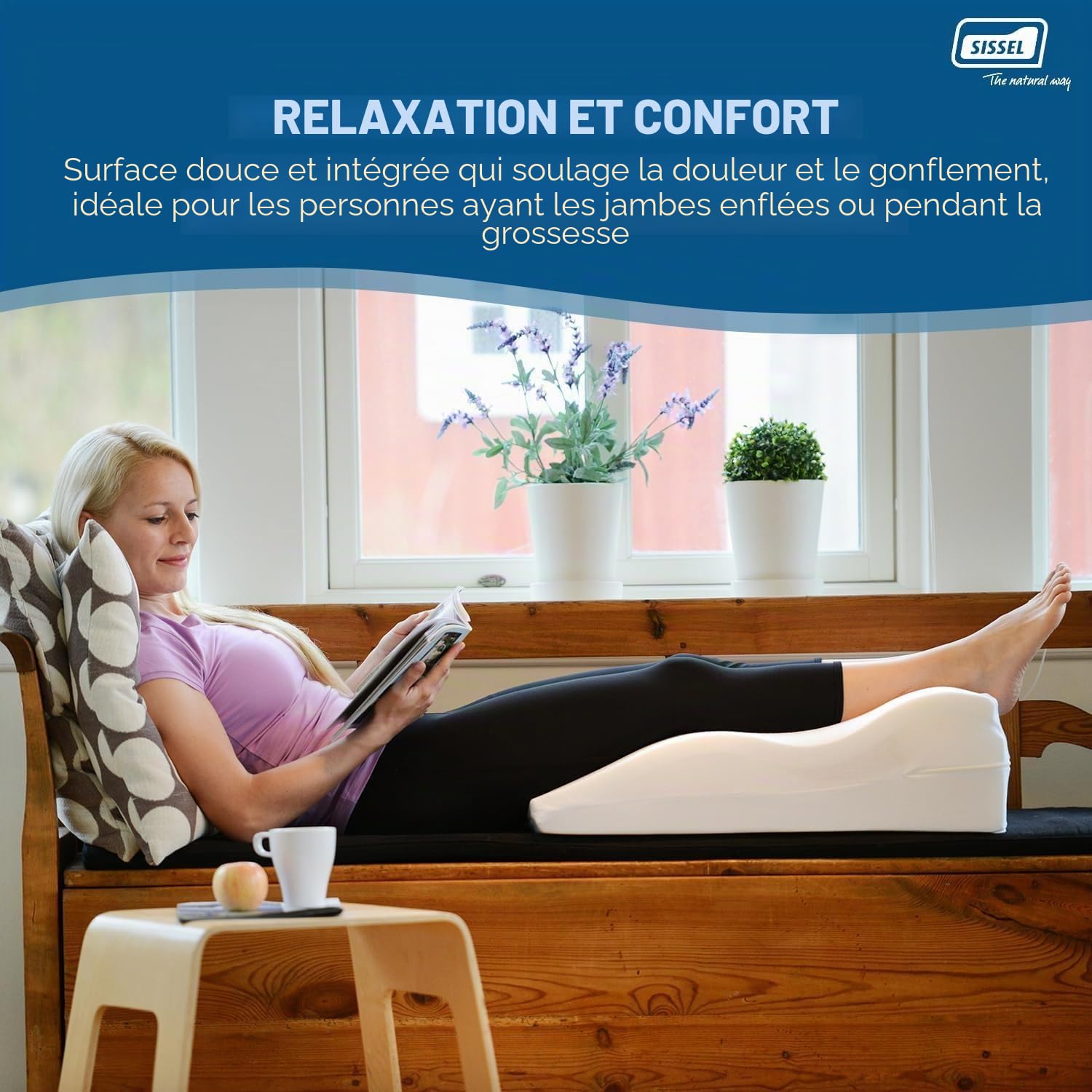 Sissel Coussin Relève Jambe Petite Taille Venesoft mixte adulte