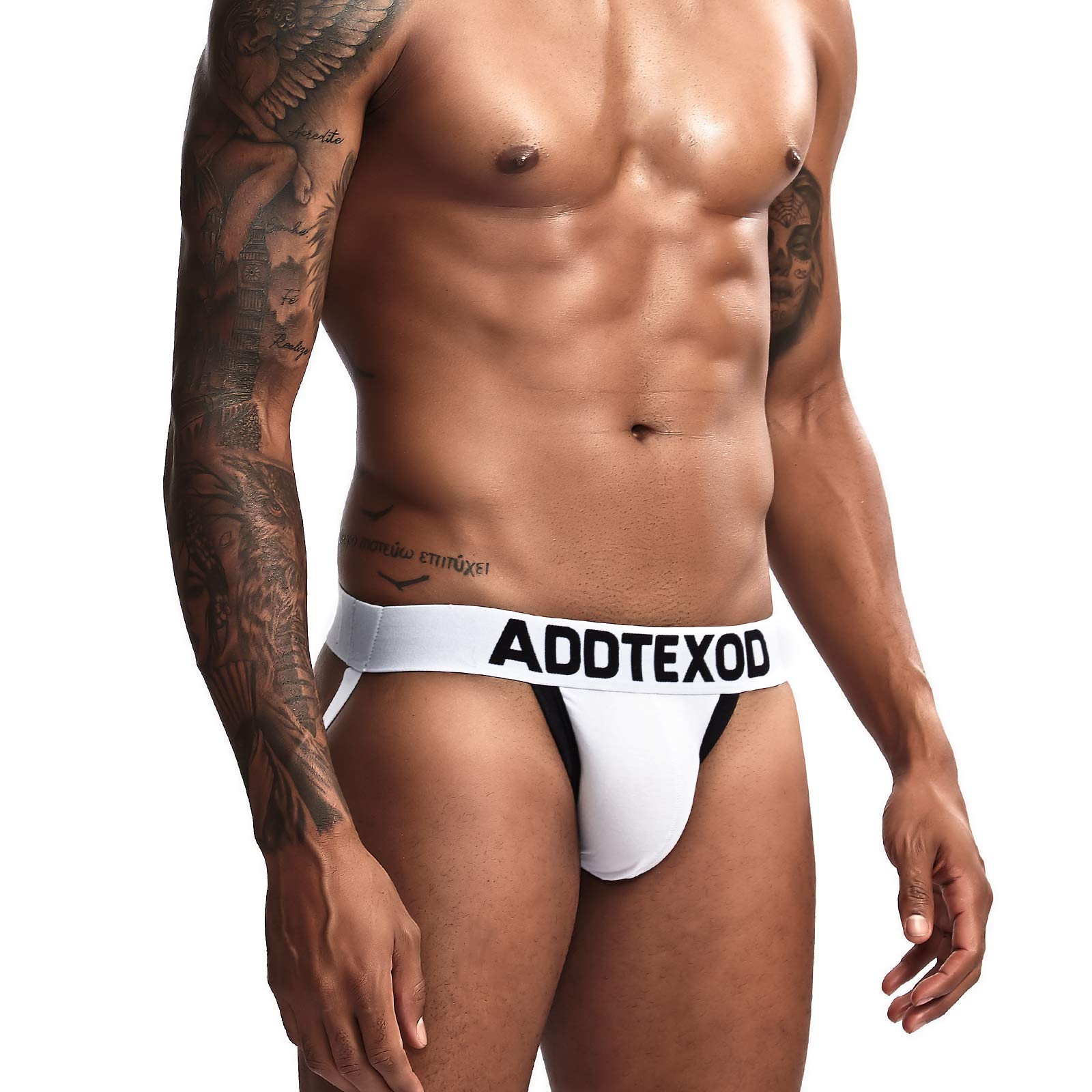 Arjen KroosMen's Sexy Cotton Jockstrap Underwear Athletic Supporter
