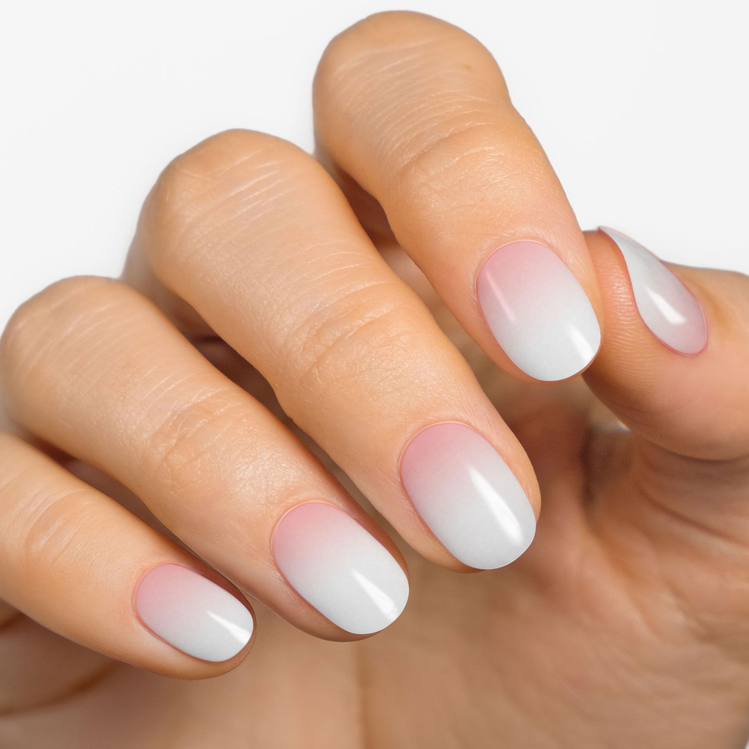 MOYOU LONDON Semi Cured Gel Nail Strips, 20 Pcs. Waterproof Gel Nail Wraps, Cures in Sunlight or UV/LED Lamp - Image 2
