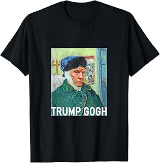 Donald Trump Bandaged Ear Van Gogh Self-Portrait TRUMP GOGH T-Shirt