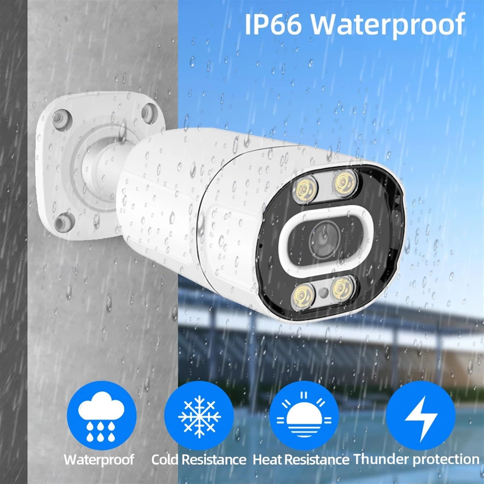 4K 8MP AHD Kamera 5MP 2MP CCTV Videoüberwachung Home Security Outdoor Wasserdicht Bullet Analog Farbe Nachtsicht 1080P (8MP AHD Kamera)