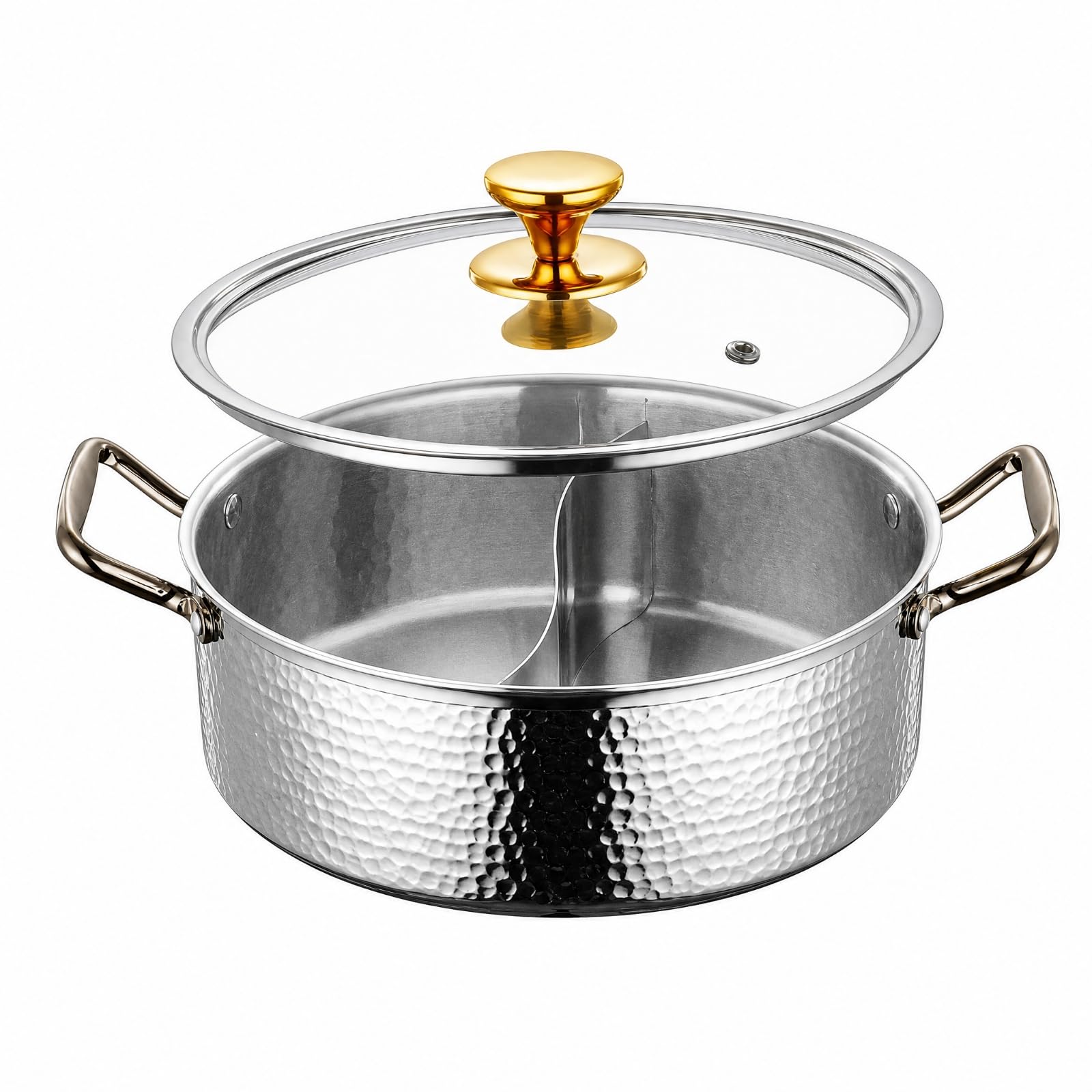 Induktionsgeeignet geteilter Topf, 32CM