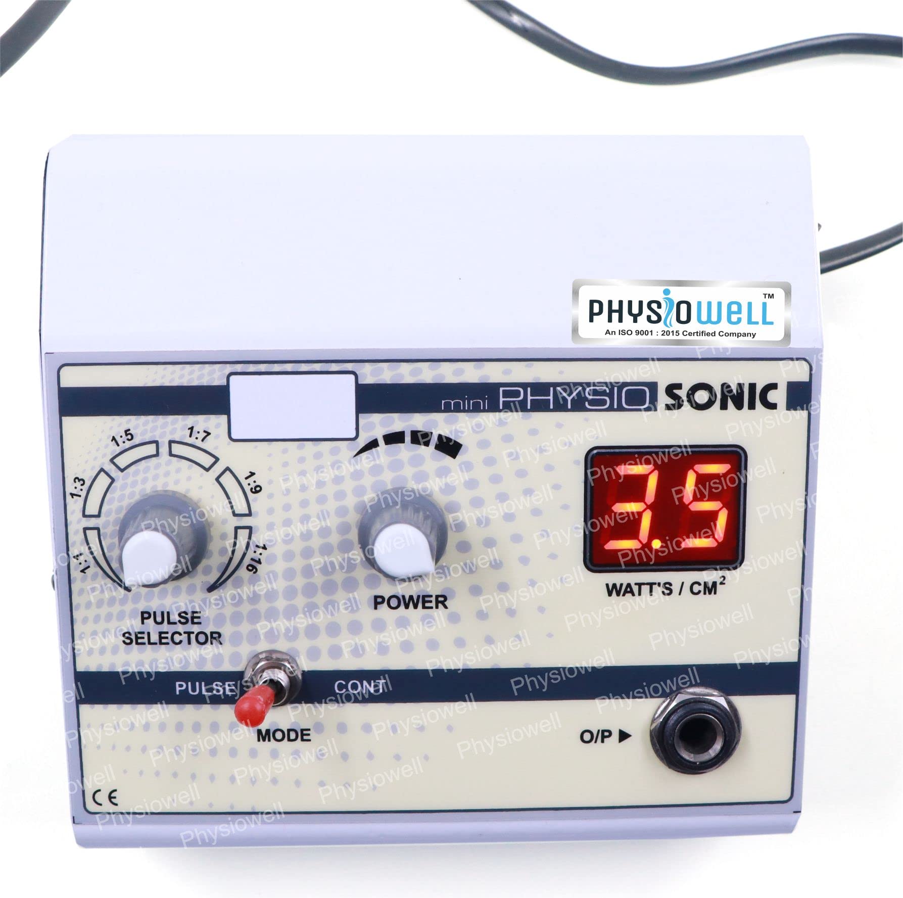 Physiowell UST Physiotherapy Machine Mini Professional Ultrasonic Machine Ultrasound Physiotherapy