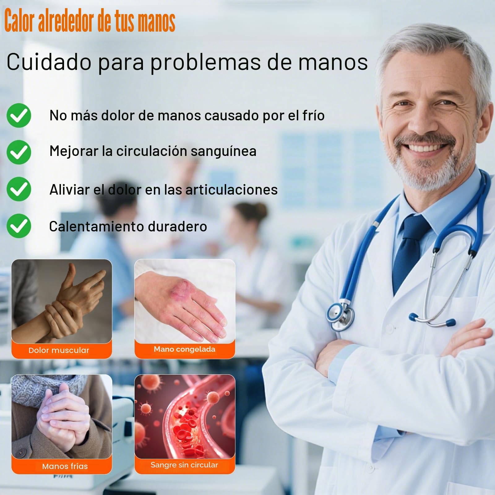 Guantes calefactables Recargables de 6000 mAh para Hombres y Mujeres, Guantes Térmicos Impermeable Pantalla Táctil, 3 Temperaturas Guantes Eléctricos Calefactables para Moto, Bicicleta