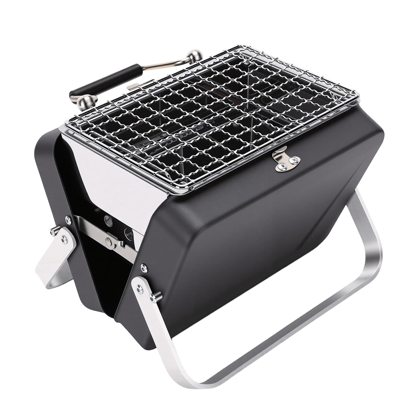 Matybobe Mini Griglia da Campeggio Pieghevole, Griglia Portatile Barbecue