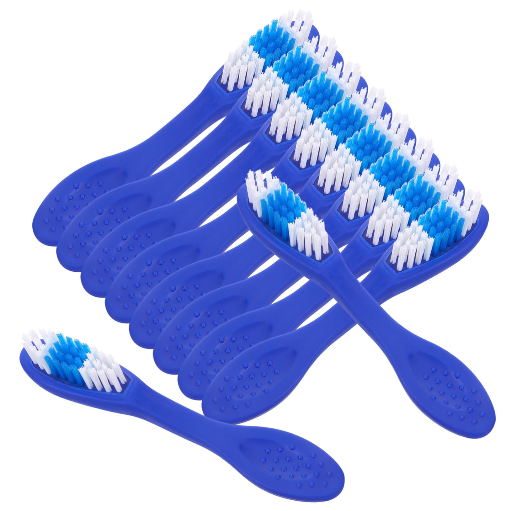 CALLARON 5 Set Spazzolino Antiautolesionismo Maniglia Piccolo Detenuti Scovolino Denti Scovolini Dentali Mini Spazzolini Da Denti Spazzolino Da Denti Con Manico Corto Nylon 10 Pezzi * 5