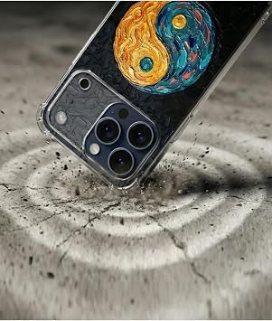 Tecno Spark 30 Pro ile uyumlu Köşe Korumalı Kılıf Metamorfoz Dualite Tasarımlı Uv Baskılı