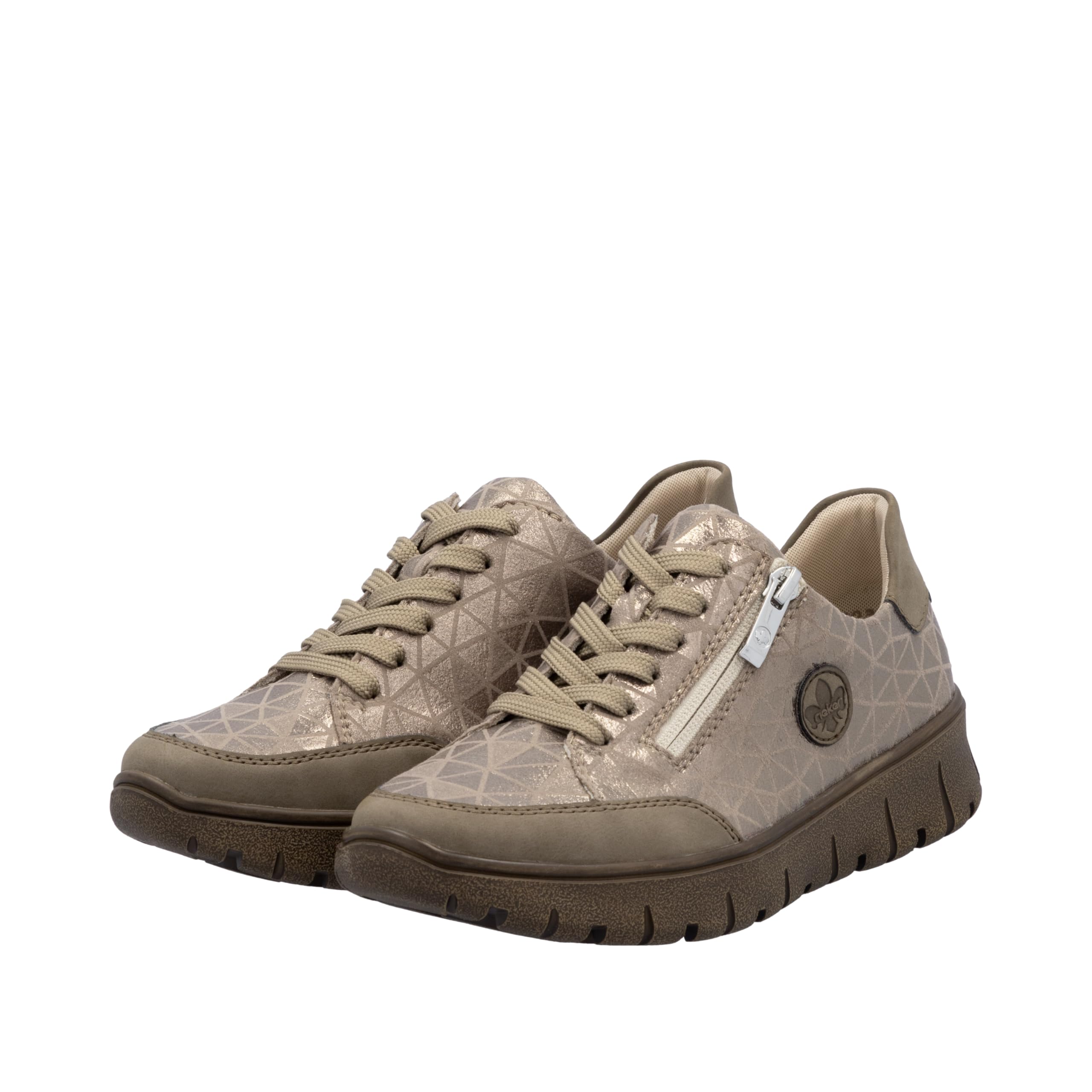 Rieker Femme N1303 Chaussures à Lacets