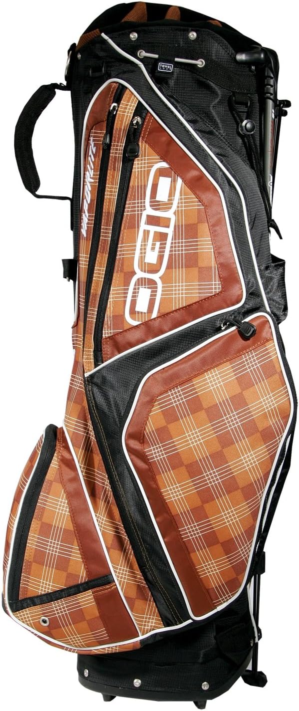 OGIO Vaporlite Golf Stand Bag - Copper Check