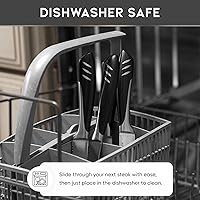 Vista 3 de Bellemain - set de cuchillos para carne de acero inoxidable, 4 piezas