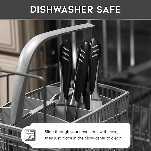 Miniatura 4 de Bellemain - set de cuchillos para carne de acero inoxidable, 4 piezas