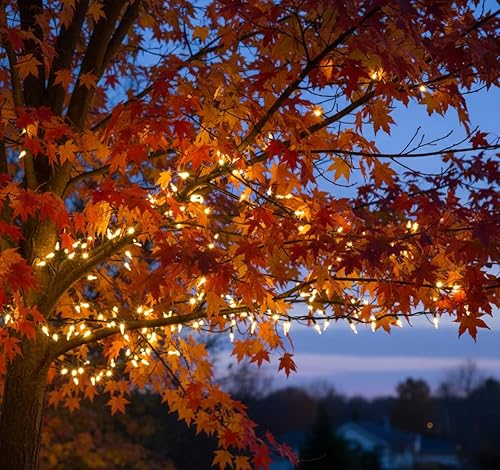 Miniatura 9 de Brite Star Cadena de luces de Navidad de 100 unidades, mini, transparentes - 22 pies de luces de árbol de Navidad para interiores y exteriores con