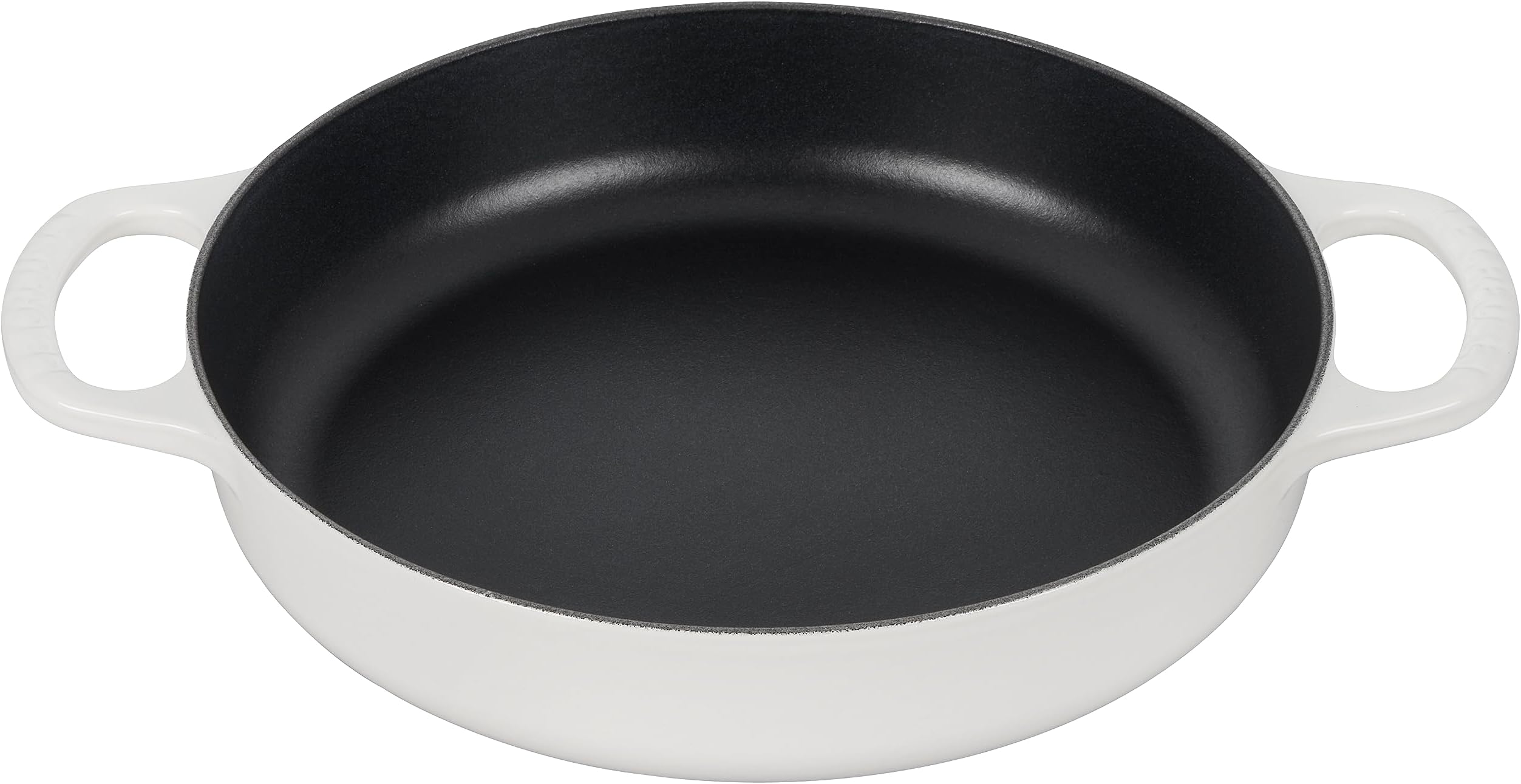 LE CREUSETSignature Cast Iron Everyday Pan, 11", White