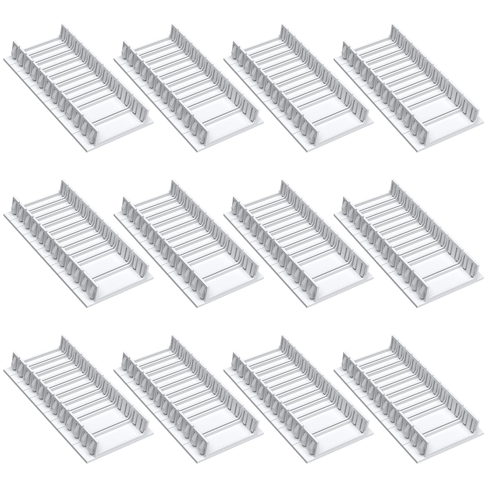 ALLmeter Abdeckung Sicherungskasten – 12PCS 6-fach Modulare Abdeckstreifen, Schnellmontage, Staubschutz, Flexibel erweiterbar, Hochwertige Stromkasten Abdeckung