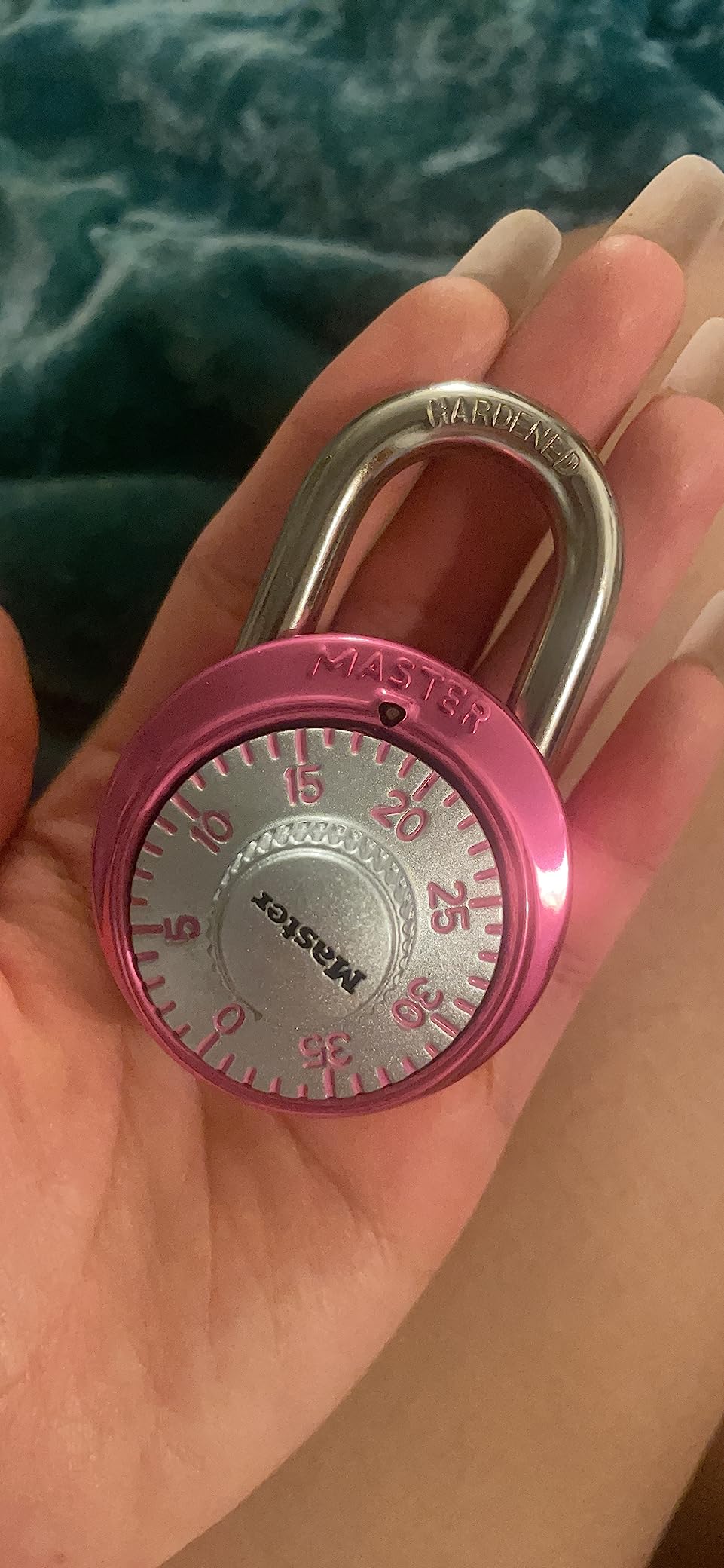 3/mo Finance Master Lock 1530DPNK Locker Lock Combination Padlock