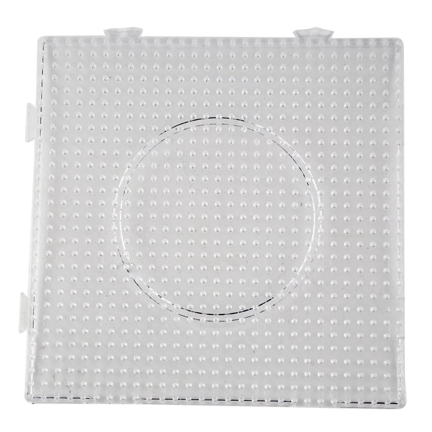 Bloepum 12pcs ABC Clear 145x145mm Square Large Pegboards Board for Fuse Bead