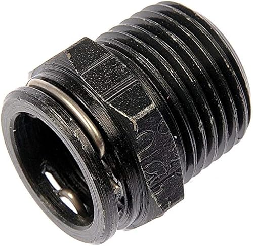 Dorman Conector de línea de transmisión 800-606 con tubo de 3/8 x rosca de 3/8-18 pulgadas compatible con modelos seleccionados