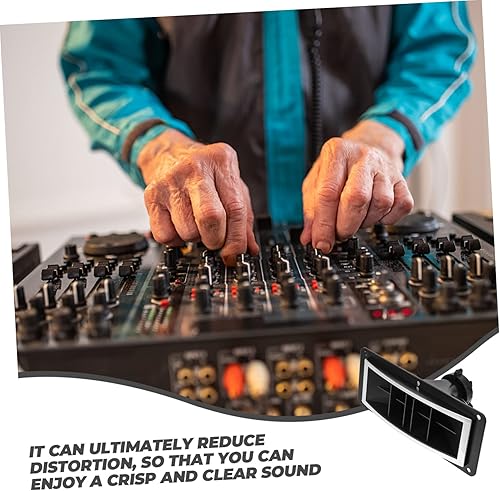 Miniatura 6 de Toyvian Caja de escenario Bocina Accesorios de coches Mini altavoces estéreo Altavoces domo Tweeters Bocina de DJ Tweeter Reemplazo Automotriz