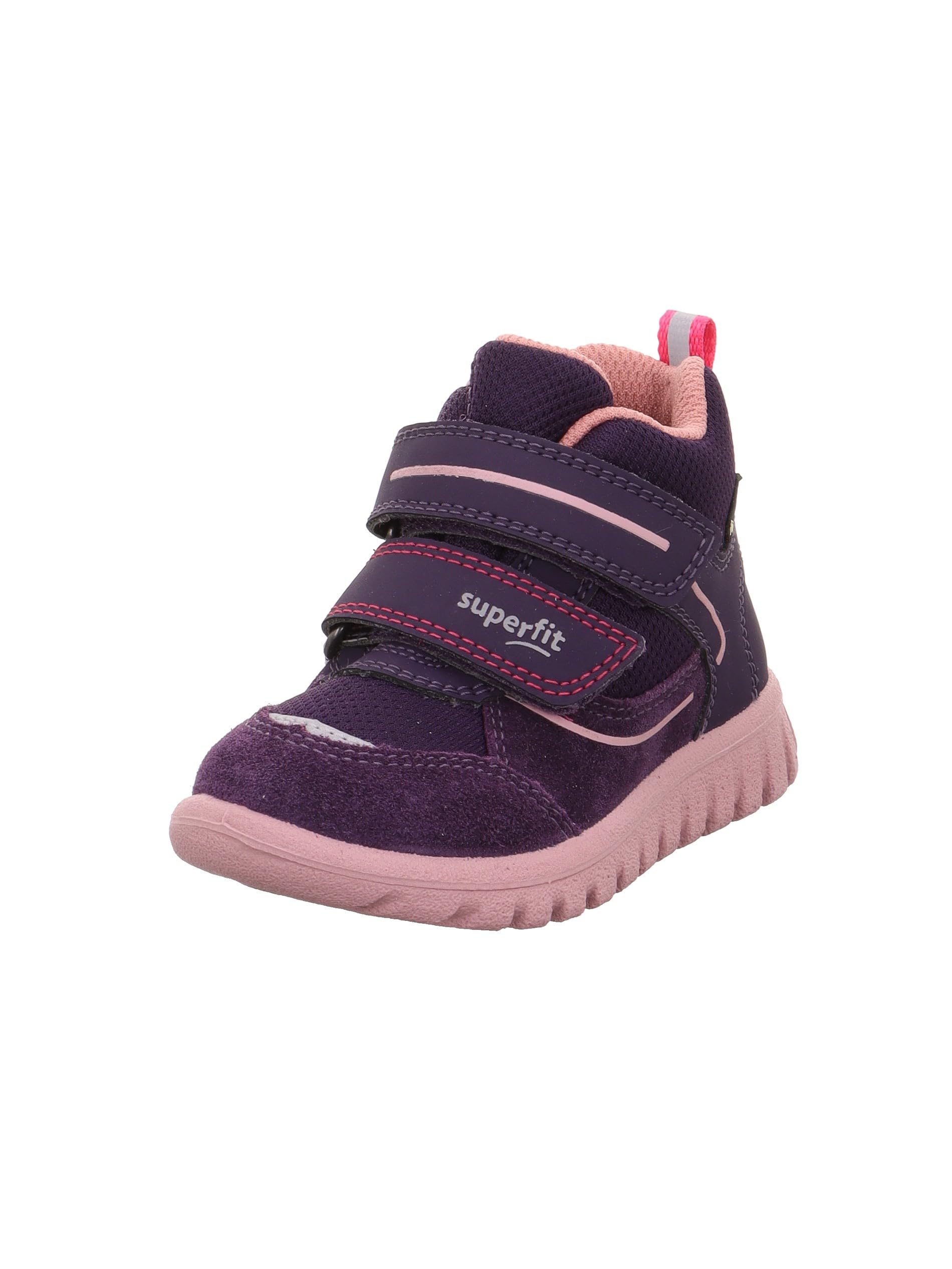 Superfit SPORT7 Mini Lightly Lined Gore-Tex Trainers, Purple/Pink 8530, 22 EU, Purple Pink 8530, 5 UK Child
