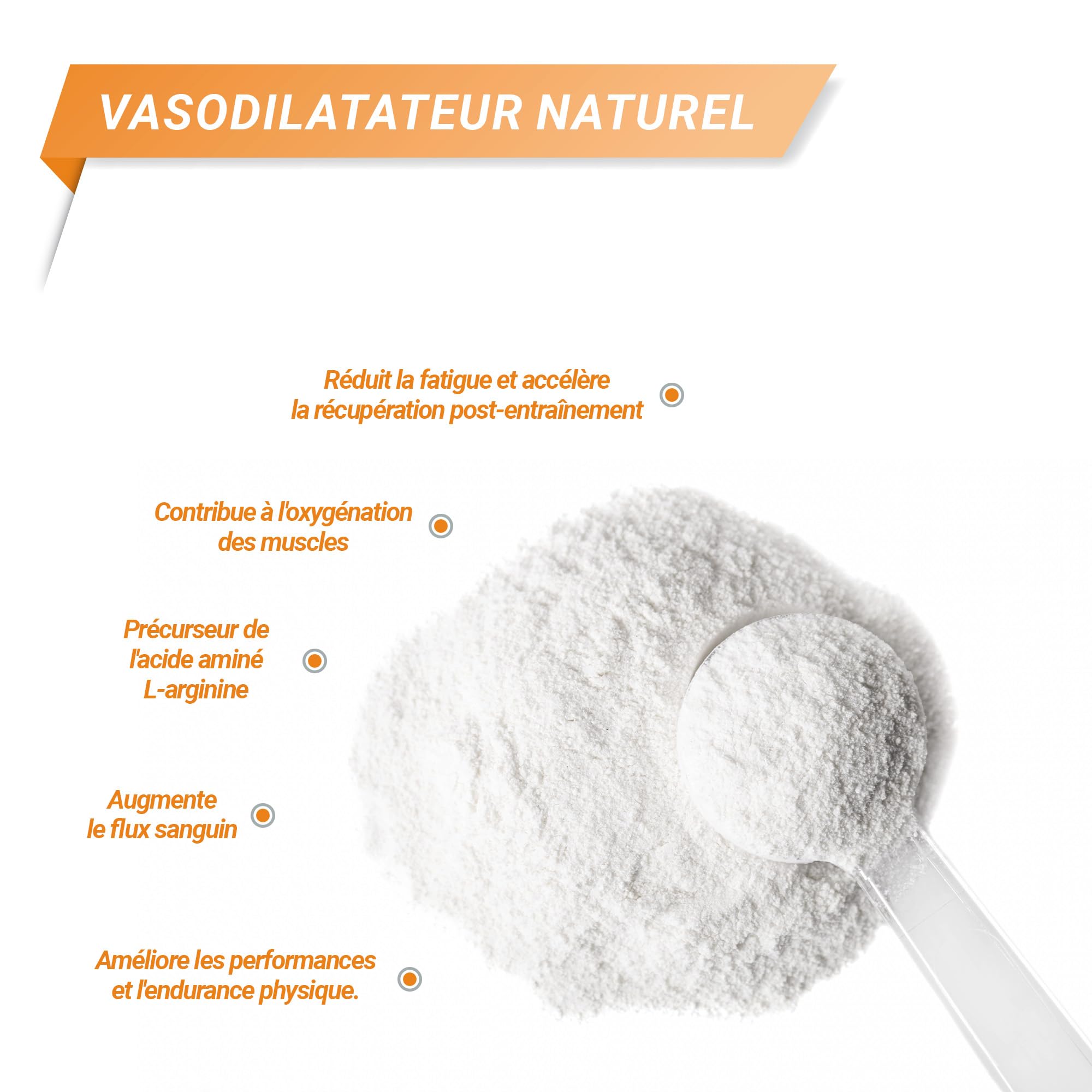 L-CITRULLINE EN POUDRE * 83 portions / 250 g * Vasodilatateur, récupération après l’exercice physique, performance