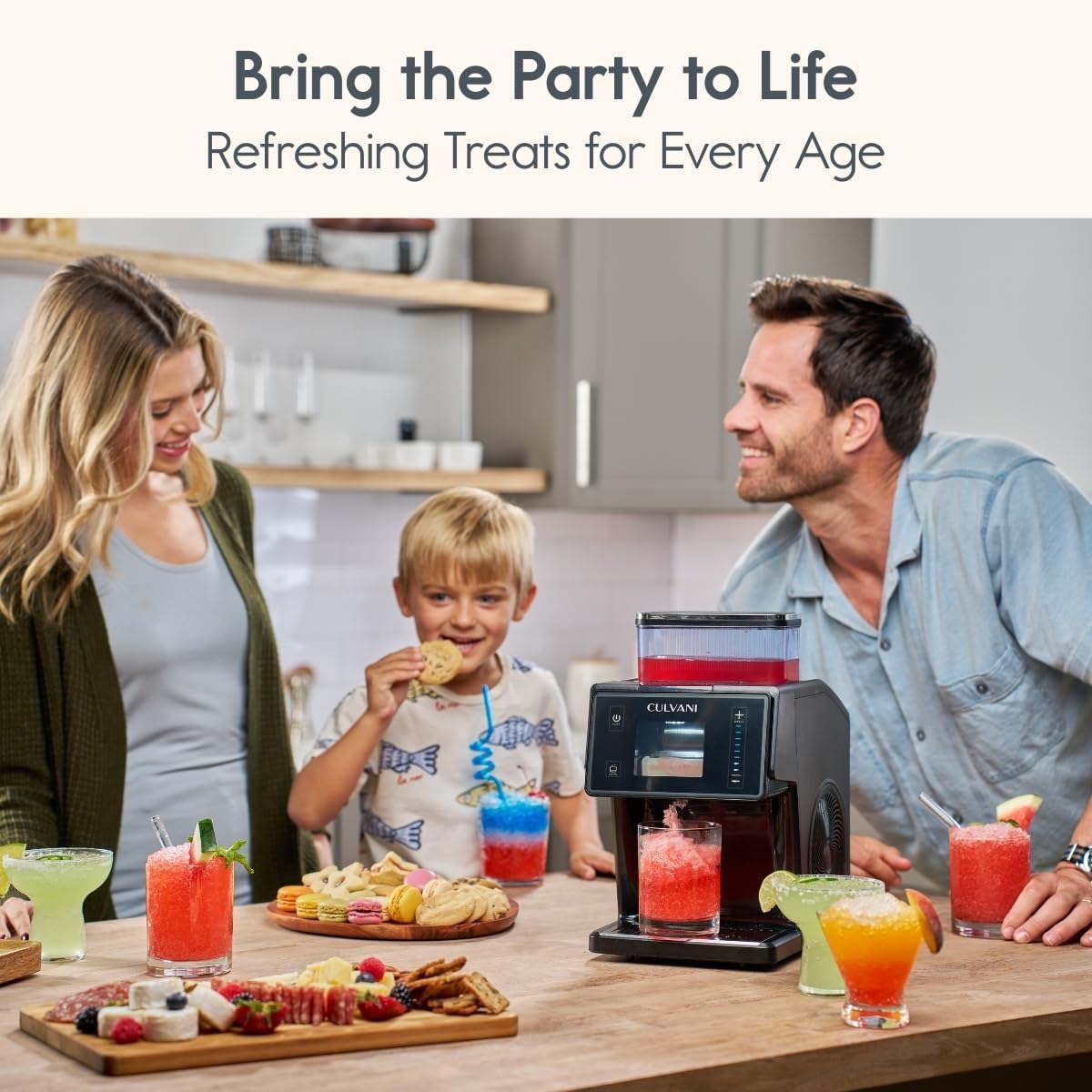 Snowlux Shaved Snowflake Ice Machine | Self-Cleaning, 8-Speed Custom Texture Control, Professional Cooling System, Sugar-Free Friendly | Smoothies, Snow Cones, Cocktails & Frozen Desserts