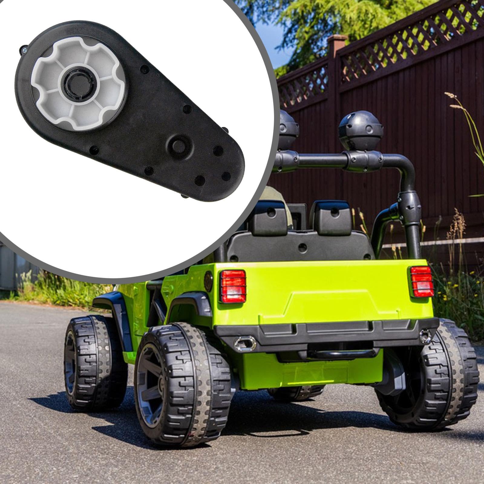 Motor de Caja de Engranajes 24V555-12000, Piezas de Juguete para Coche Eléctrico Infantil.