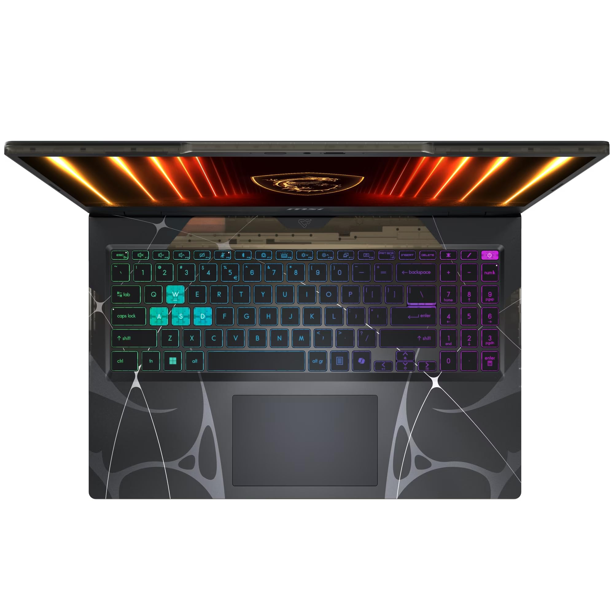 msi Cyborg - Computer portatile da gioco AI da 15,6", NVIDIA GeForce RTX 5070, Intel 10-Core 7-240H Series 2 (fino a 5,2 GHz, >i7-13620H), IPS FHD 144 Hz, DDR5 da 16 GB, SSD da 1 TB, KB