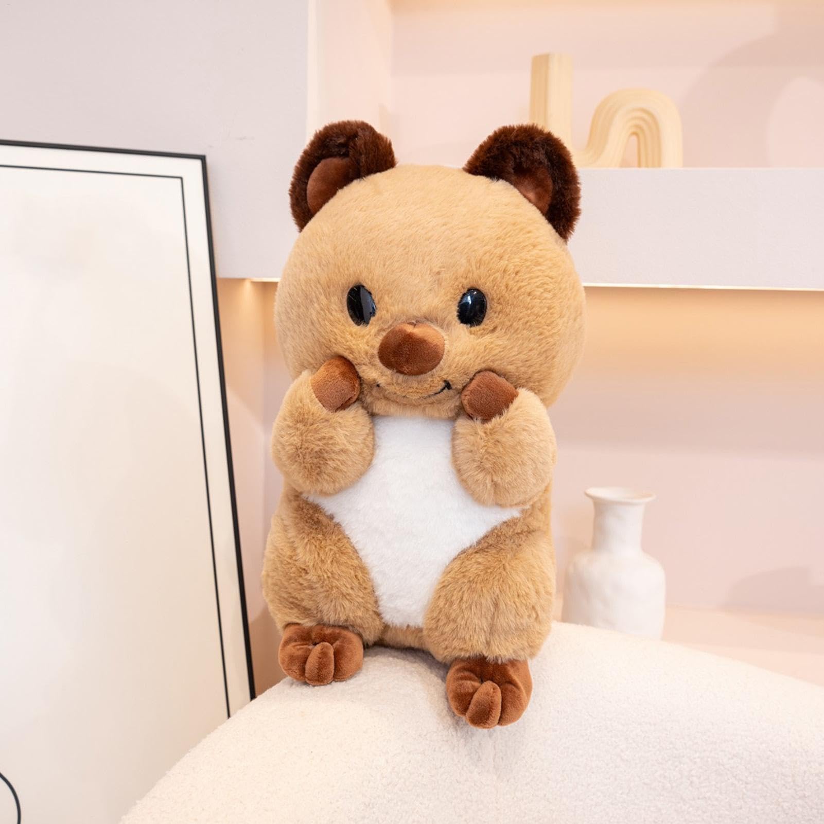 Coniglio Peluche Bambola Adorabile Morbida Bambola Da Abbraccio Comodo | Decorazione Camera Accogliente Coccoloso Morbido Peluche Per Soggiorno, Camera Da , Camera Bimbi, Divano, Seggiolin