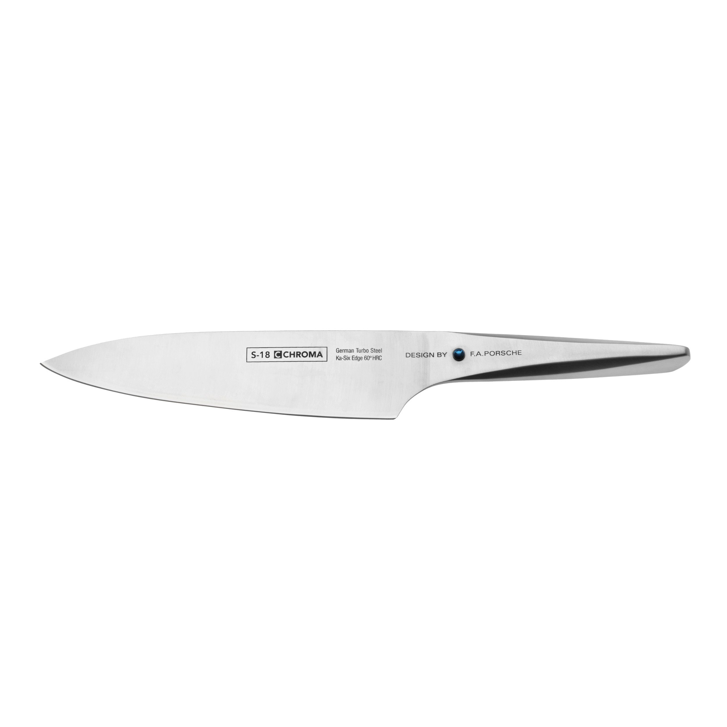 Amazon | ポルシェデザイン 牛刀包丁 クロマ ターボ 刃渡り20cm シェフ