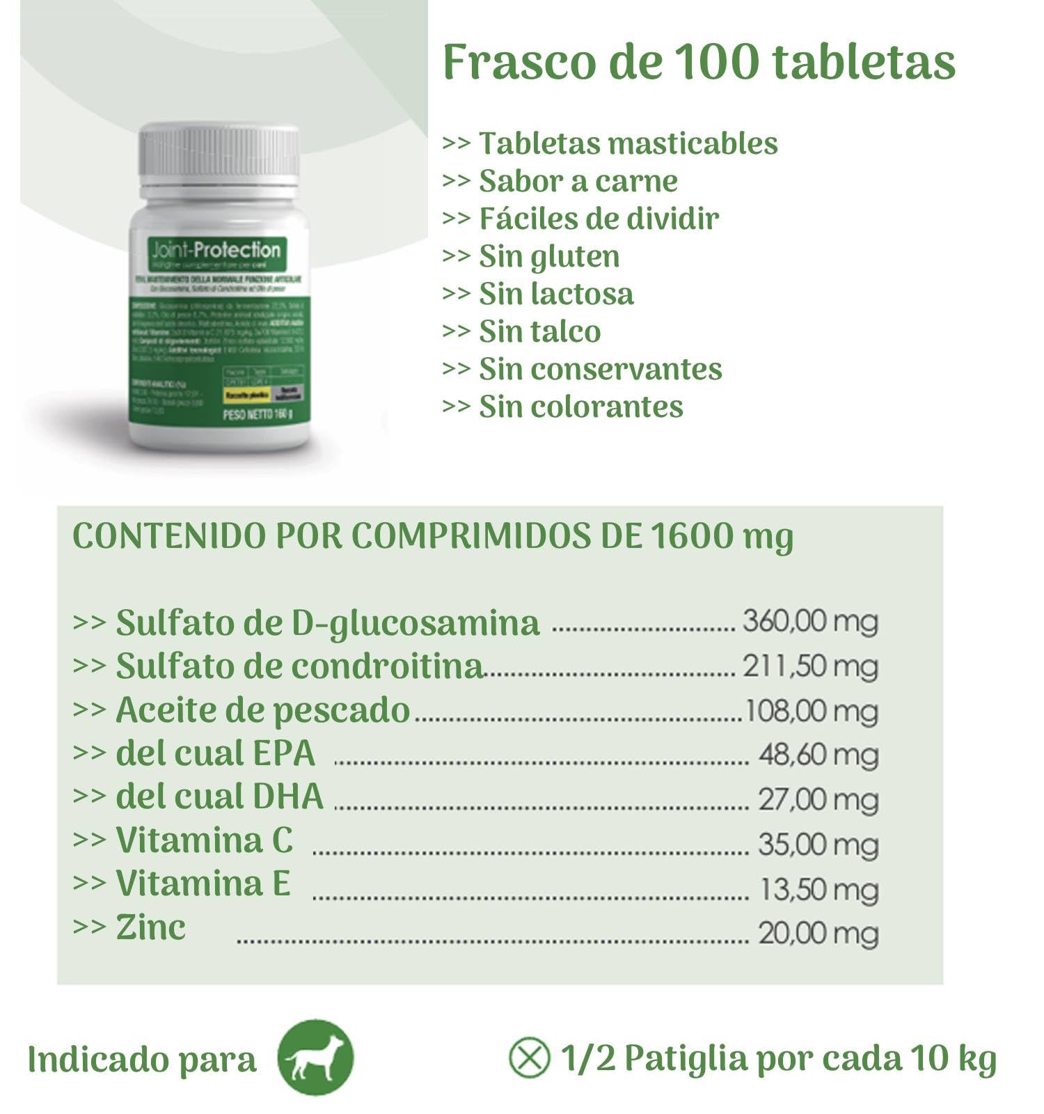 Suplemento de articulaciones para perros con glucosamina y condroitina, soporte articular y movilidad, ideal para perros mayores y activos, 100 comprimidos con Omega 3 y garra del diablo